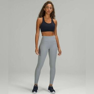 Lululemon AirSupport Bra *High Support, C-DDD Cups -Black / Asphalt Grey - 34DDD